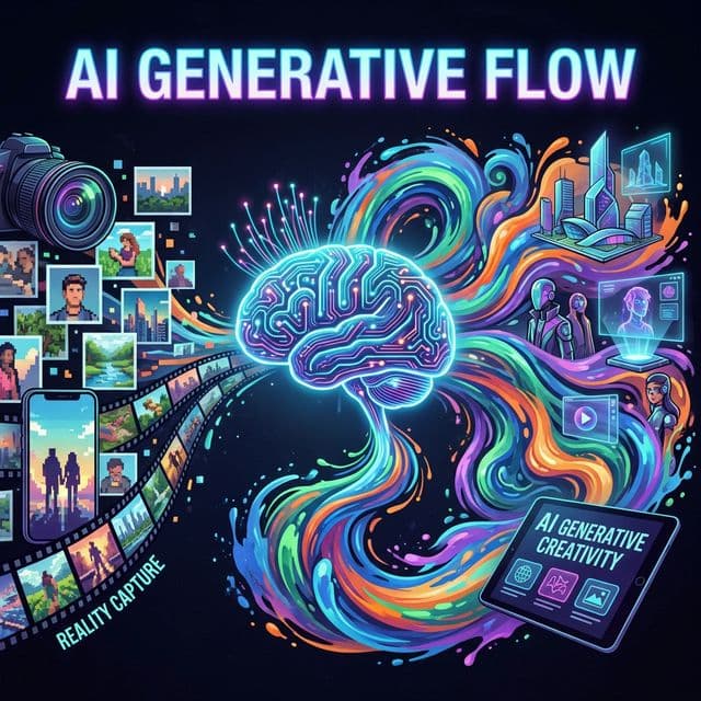 L'IA générative — de la capture de réalité à la synthèse créative