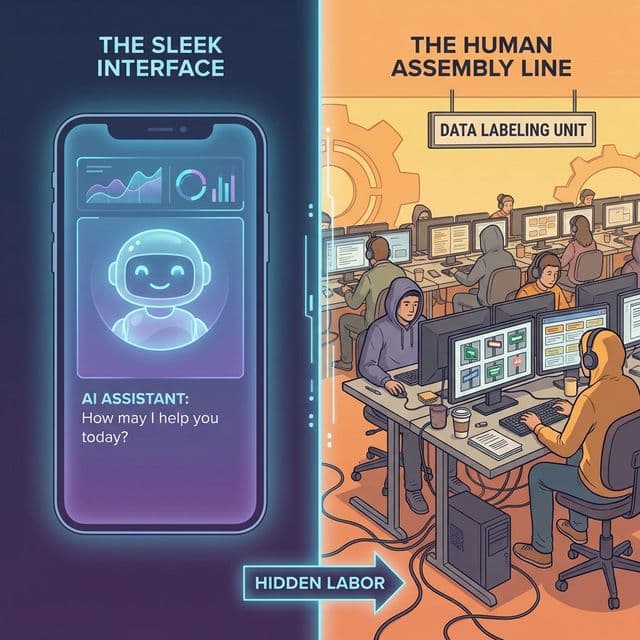 Le travail humain caché derrière l'IA — labellisation de données